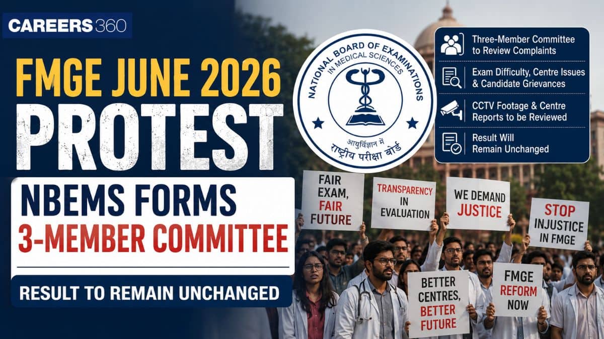 FMGE June 2026 Protest: NBEMS Forms 3-Member Committee; Result to Remain Unchanged